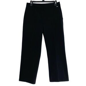 Escada Sport Pants Size 38 Womens Size Medium 8 6 Black Slacks Trousers Crop